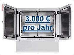 3000 Euro sparen